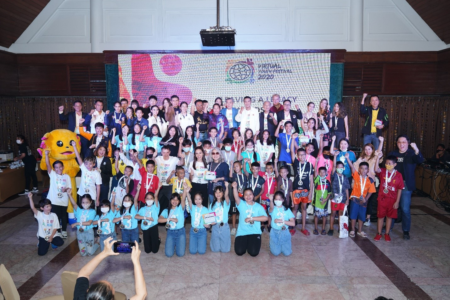 UTS held the festival and gala remotely due to the COVID-19 pandemic, with some youngsters from Thailand coming together ©UTS