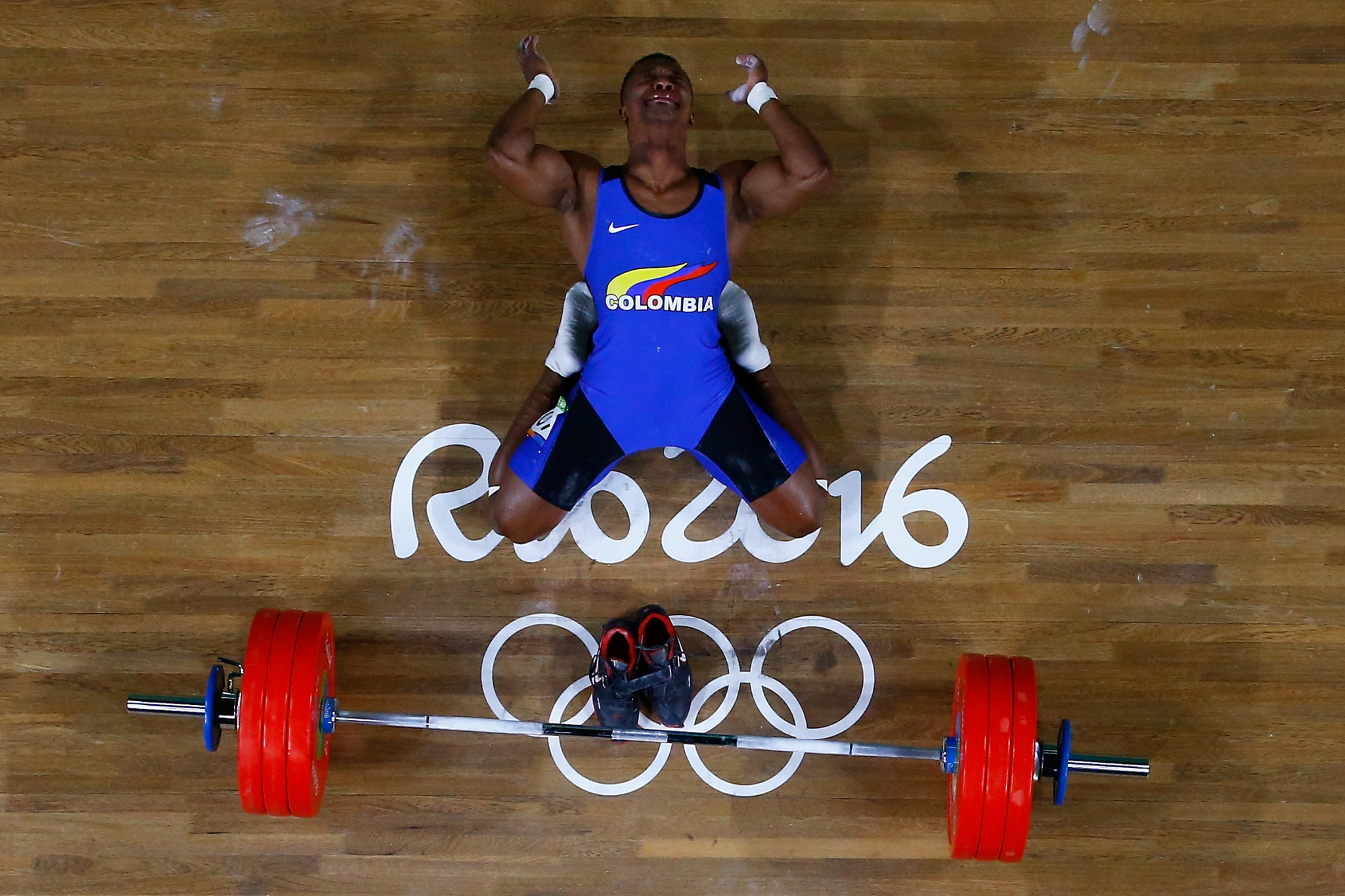 Oscar Figueroa won gold for Colombia in the men's 62kg category at the Rio 2016 Olympic Games ©Getty Images