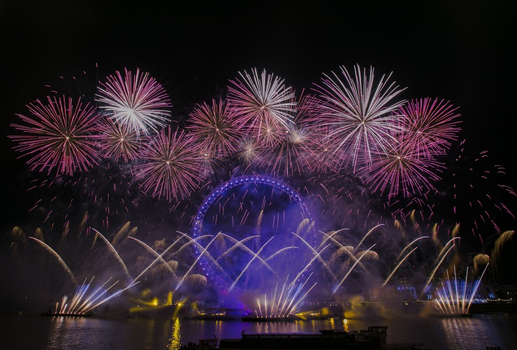 Jack Morton Worldwide produced the annual New Year's firework display in London this year ©Getty Images