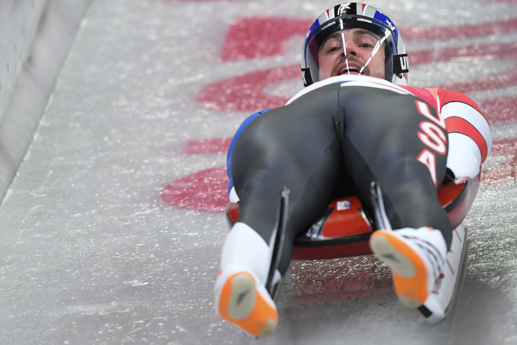 Chris Mazdzer is set to make his Luge World Cup return this weekend ©Getty Images