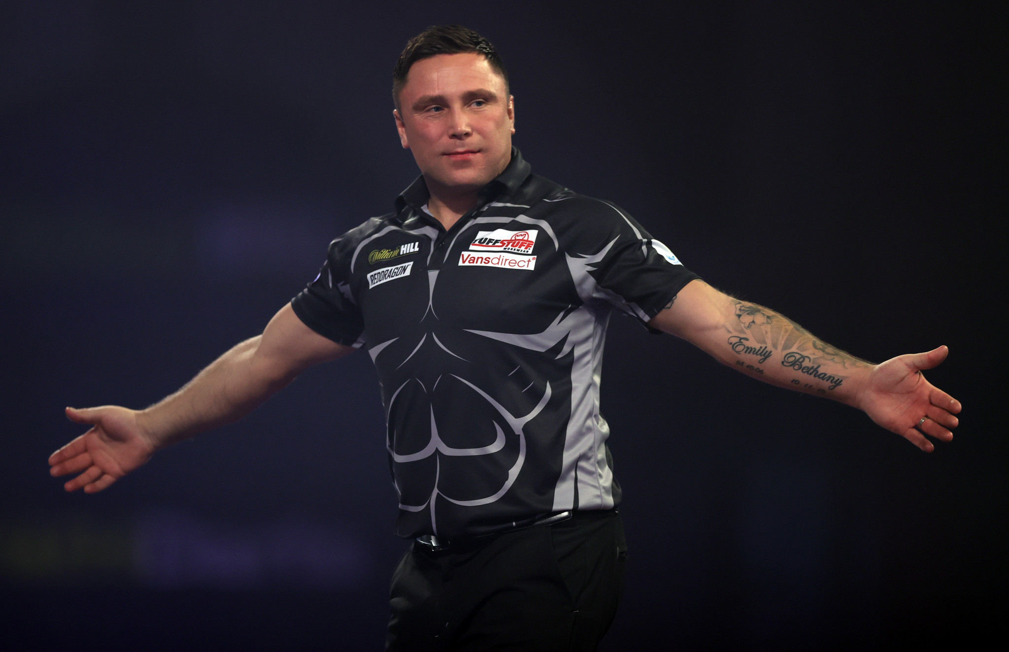 Gerwyn Price reached his first PDC World Championship final after defeating Stephen Bunting ©Getty Images