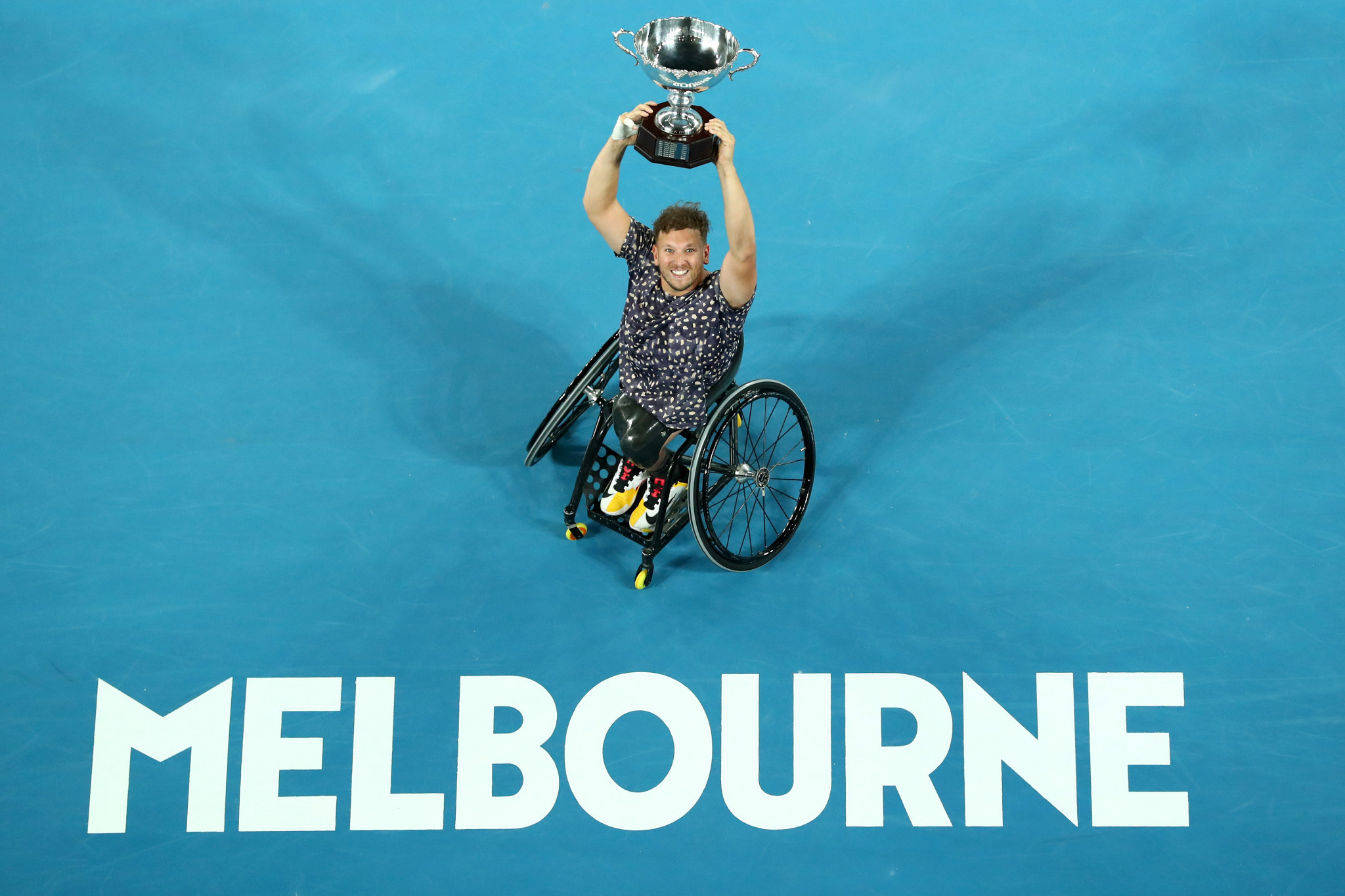 Dylan Alcott is the six-time Australian Open quad singles champion ©Getty Images