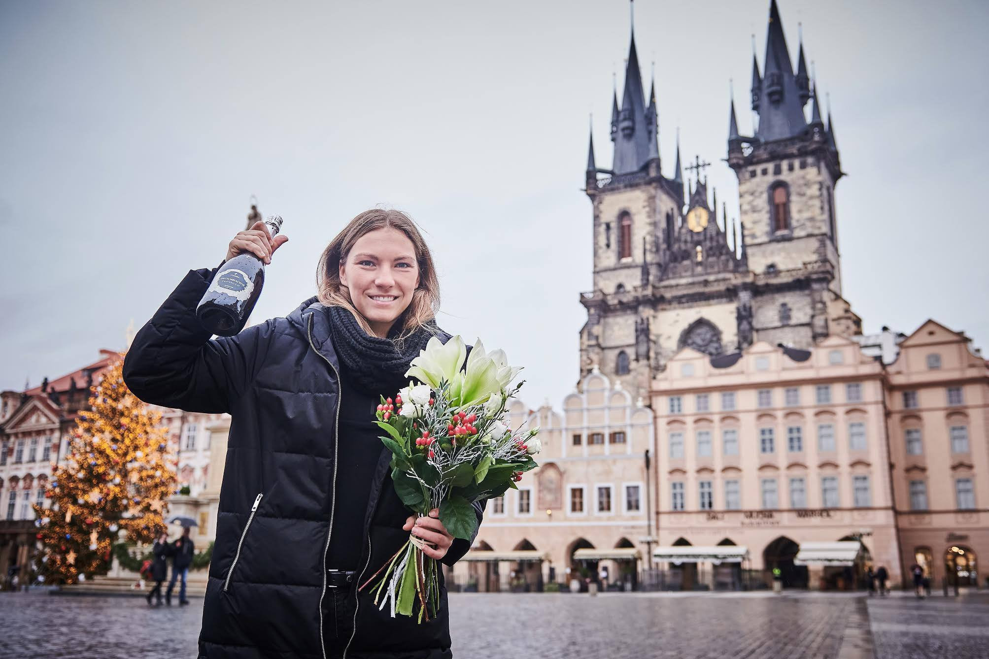 Eliška Krupnová has been named the 2020 female floorball player of the year ©FlorbalCZ