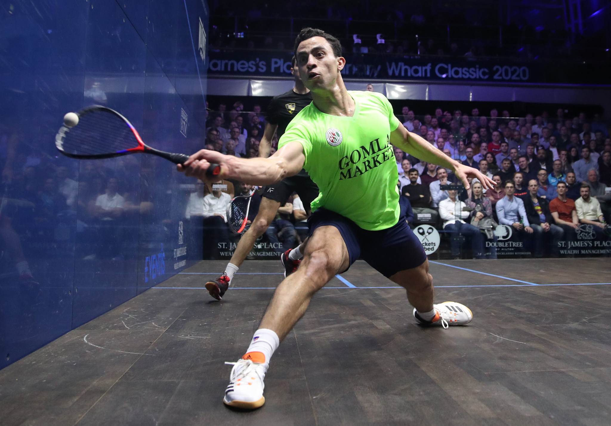 Fares Dessouky has broken back into the PSA world rankings top 10 ©Getty Images