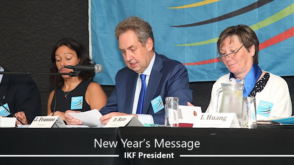 International Korfball Federation President Jan Fransoo reflected on a year severely disrupted by the coronavirus pandemic in his end-of-year message ©IKF