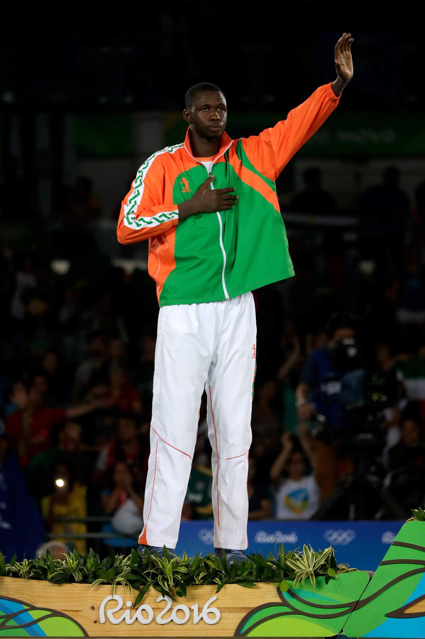 Abdoul Razak Issoufou, a silver medallist at Rio 2016, is hoping to stand at the top of the podium at Tokyo 2020 ©Getty Images