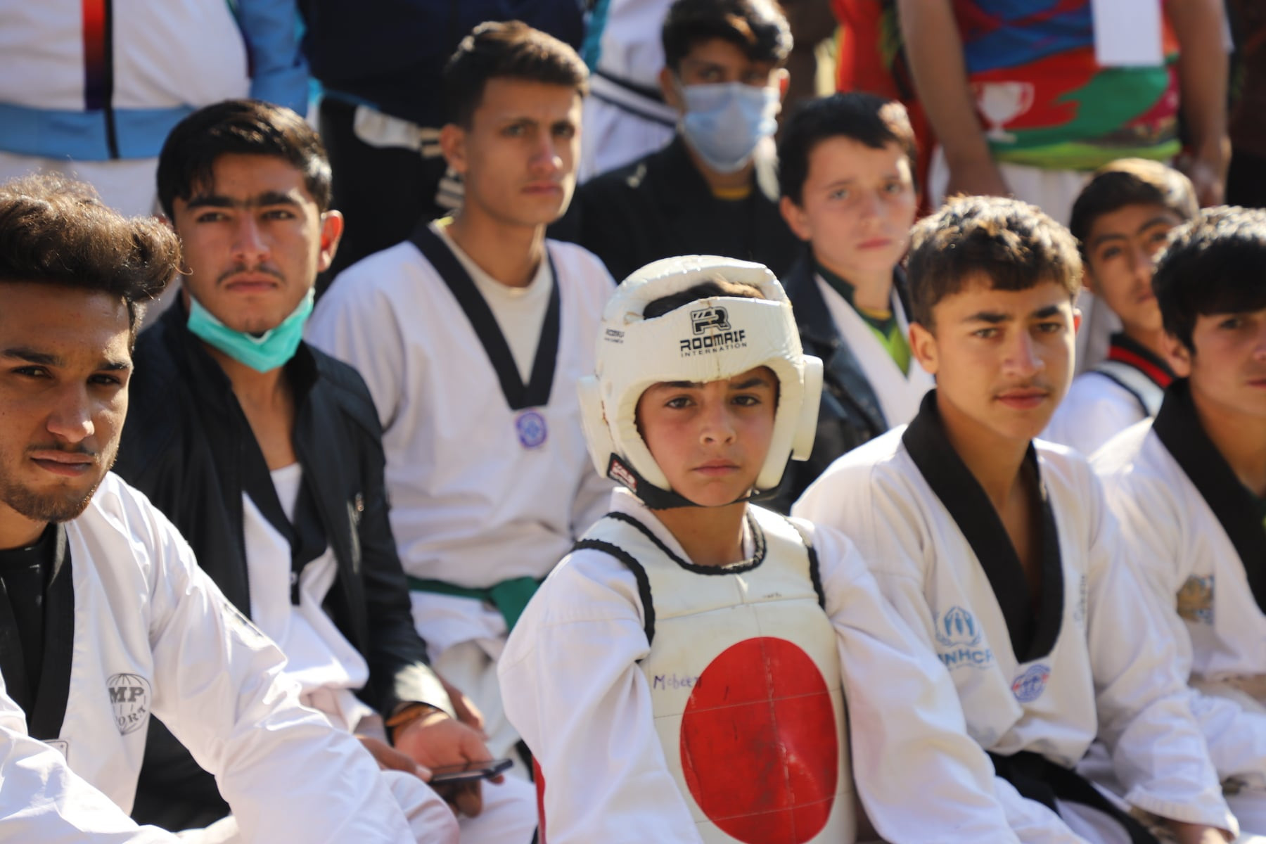 Taekwondo was one of two sports played at the three-day event ©UNHCR/Z. Saleah