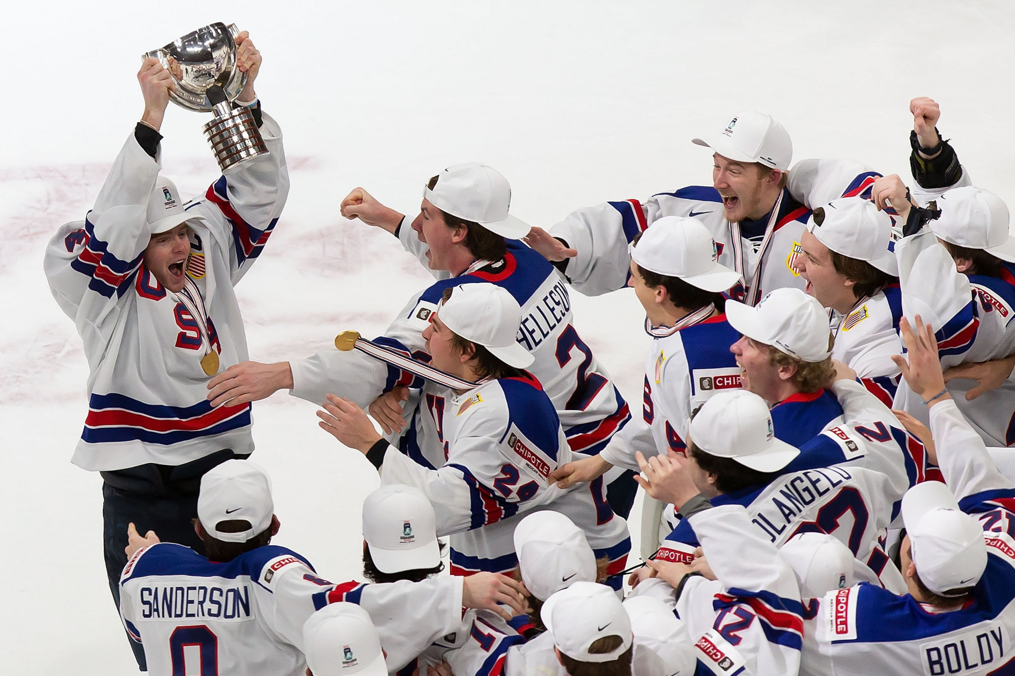The US won the 2021 IIHF World Junior Championship ©Getty Images