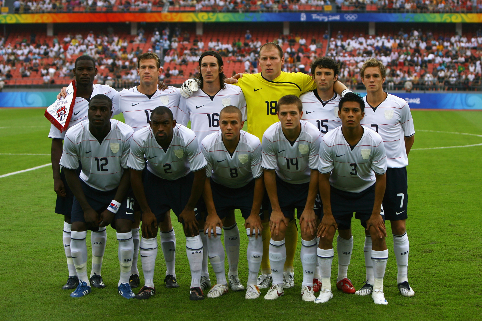 The United States last appeared in the men's football Olympic tournament at Beijing 2008 ©Getty Images