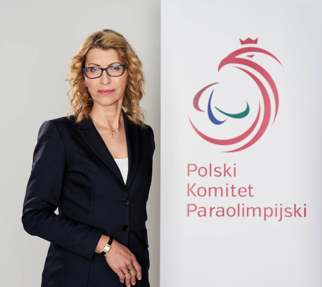 Paulina Malinowska-Kowalczyk received her IPC International Women’s Day Recognition award ©PKP