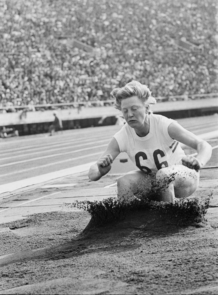 Dame Mary Peters was part of the British team which competed at the last Olympic Games to be held in Tokyo ©Getty Images