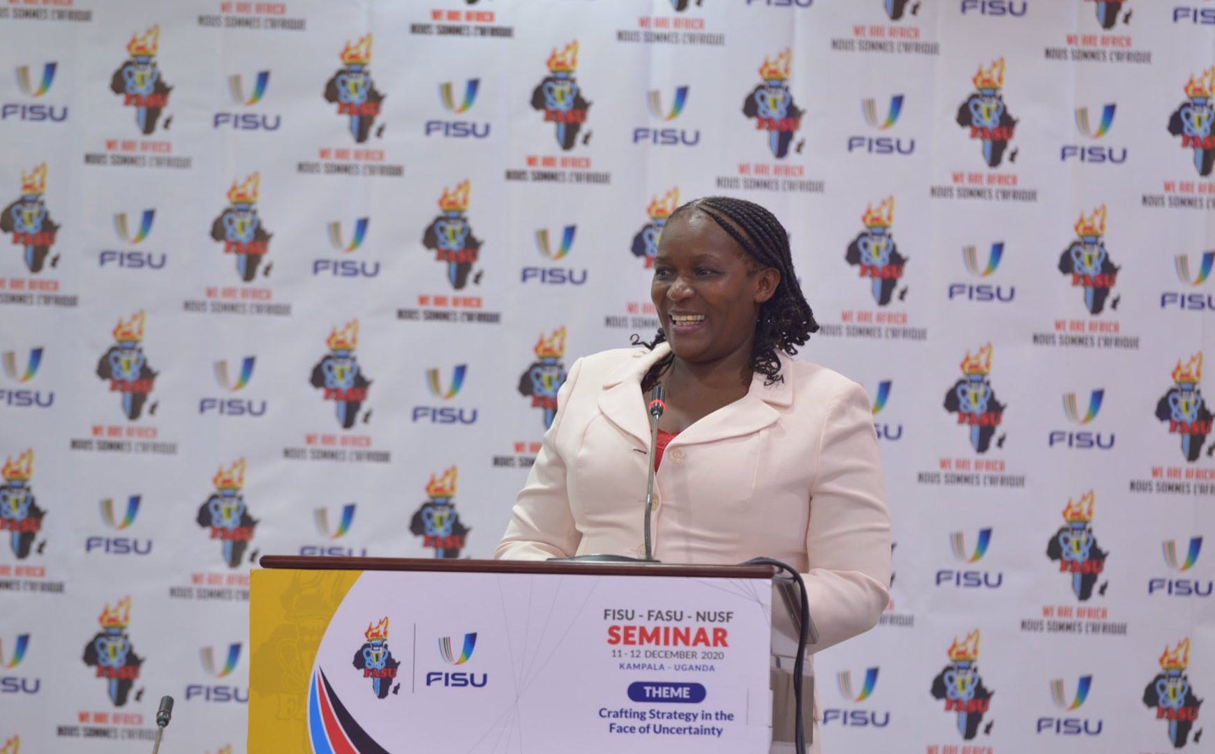 Penninah Kabenge has been involved in university sport for over three decades ©FISU