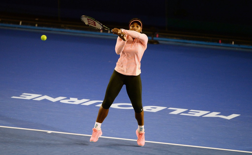 Serena Williams is chasing a seventh title in Melbourne 