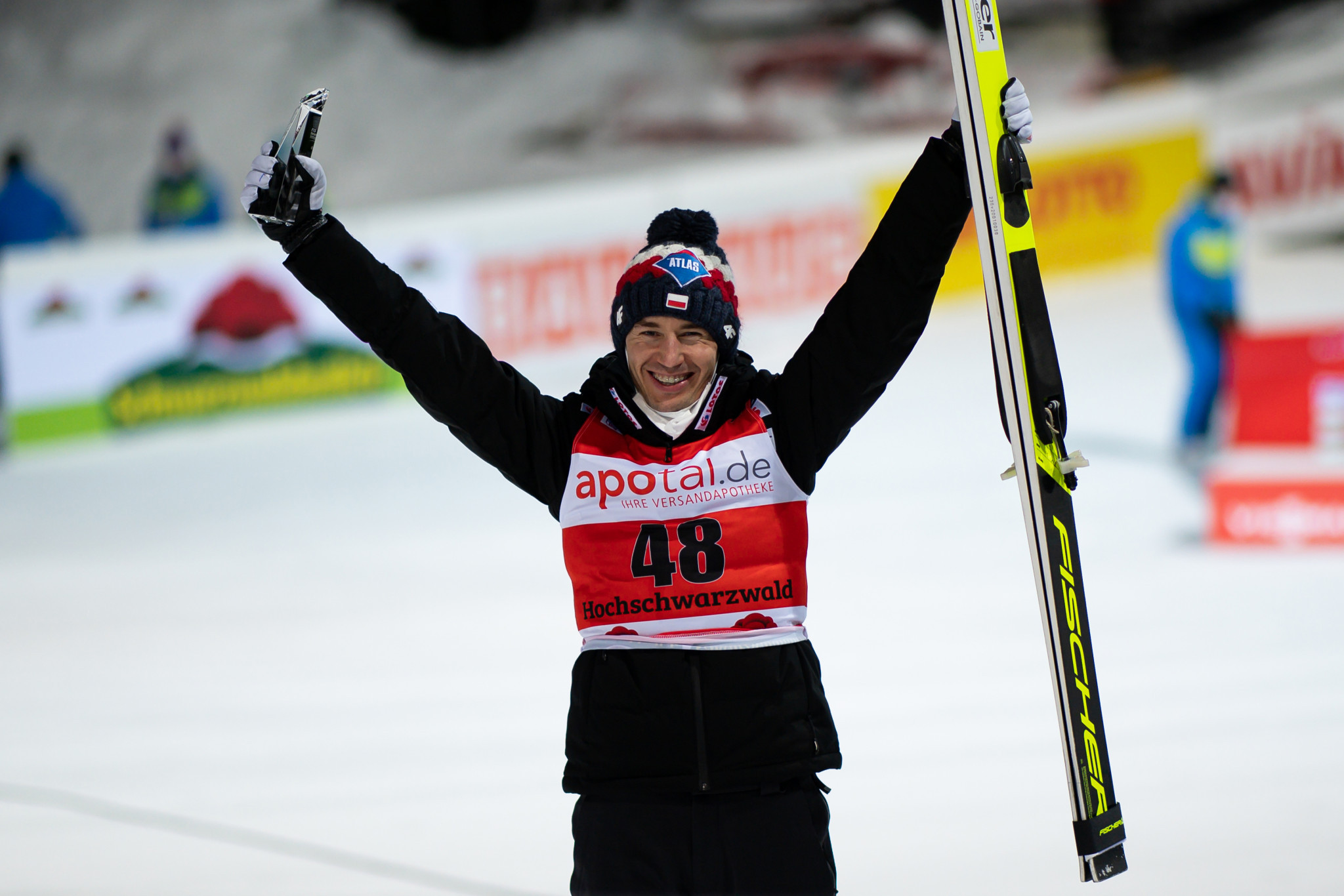 Stoch wins third event in a row at FIS Ski Jumping World Cup in Titisee-Neustadt