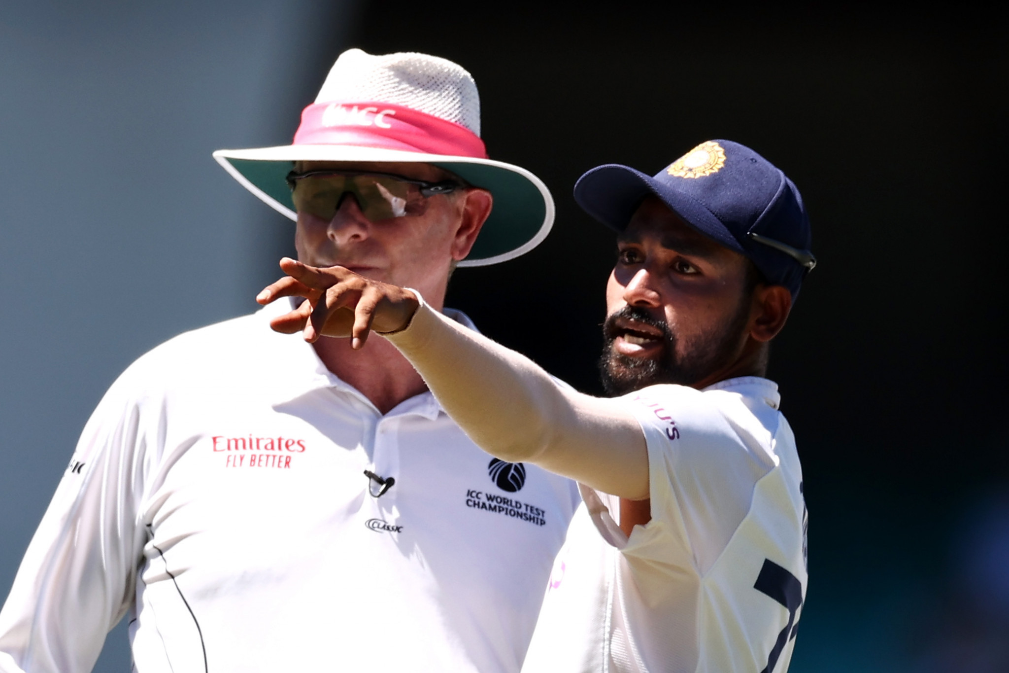 India reported alleged racial abuse during the third Test in Sydney to umpires ©Getty Images