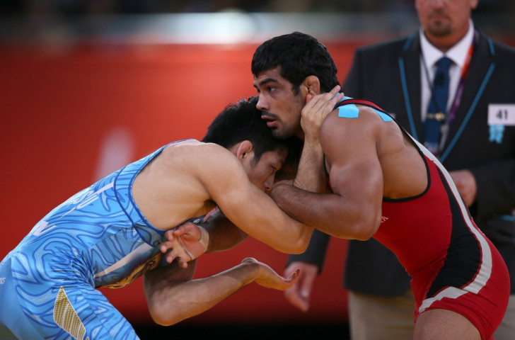 India's Sushil Kumar claimed a silver medal in the men's 66kg freestyle category at the London 2012 Olympics