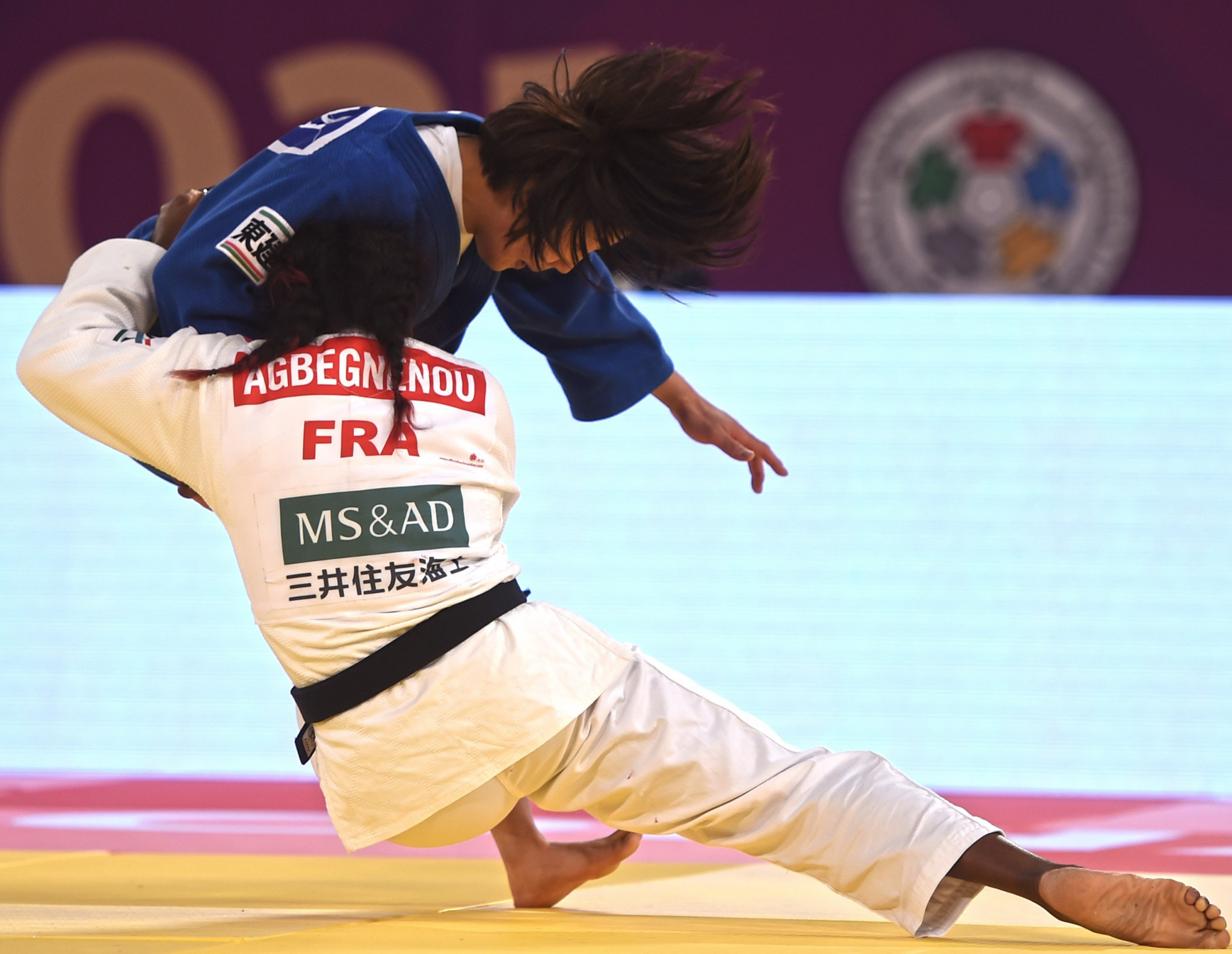 Four-time world champion Agbegnenou earns gold at IJF World Judo Masters