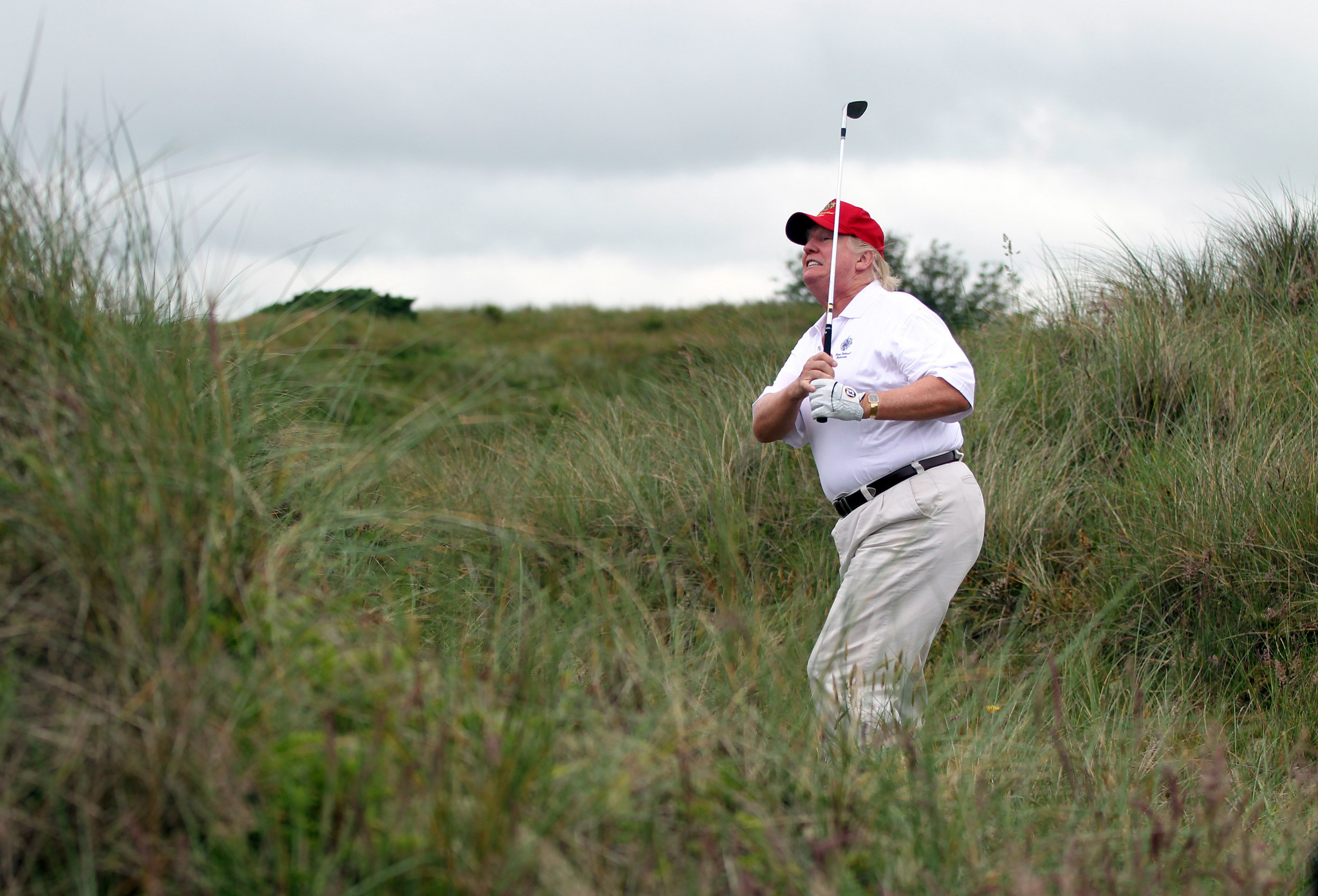 Donald Trump's fondness for golf - if not perhaps it's rules - is well know ©Getty Images