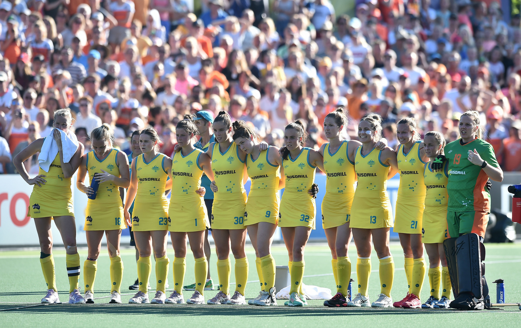 Australia women's hockey team has won three titles at the Olympics ©Getty Images