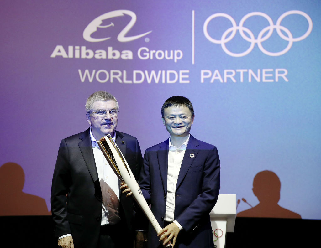 The IOC's partnership with Alibaba was initially considered as a win-win ©Getty Images
