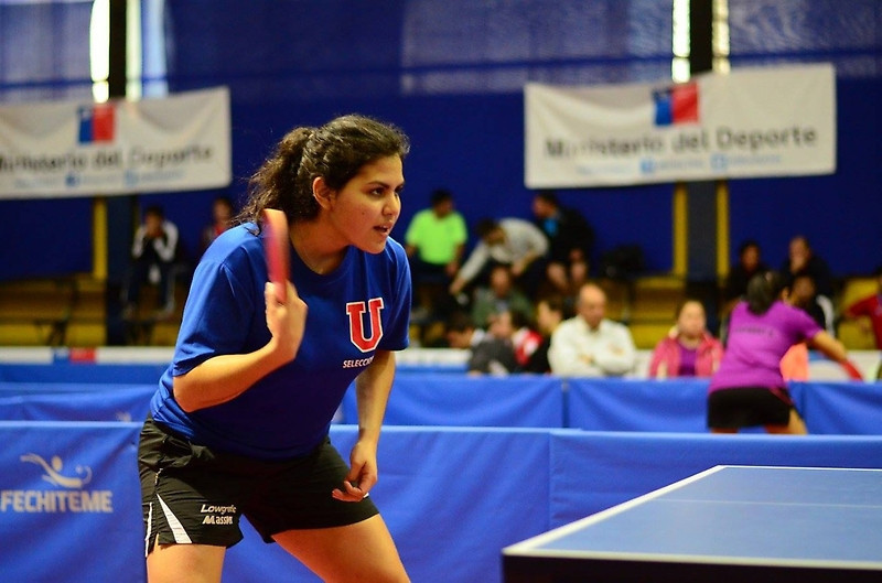 Blanca Durán became a national champion in table tennis at the age of 15 ©FISU