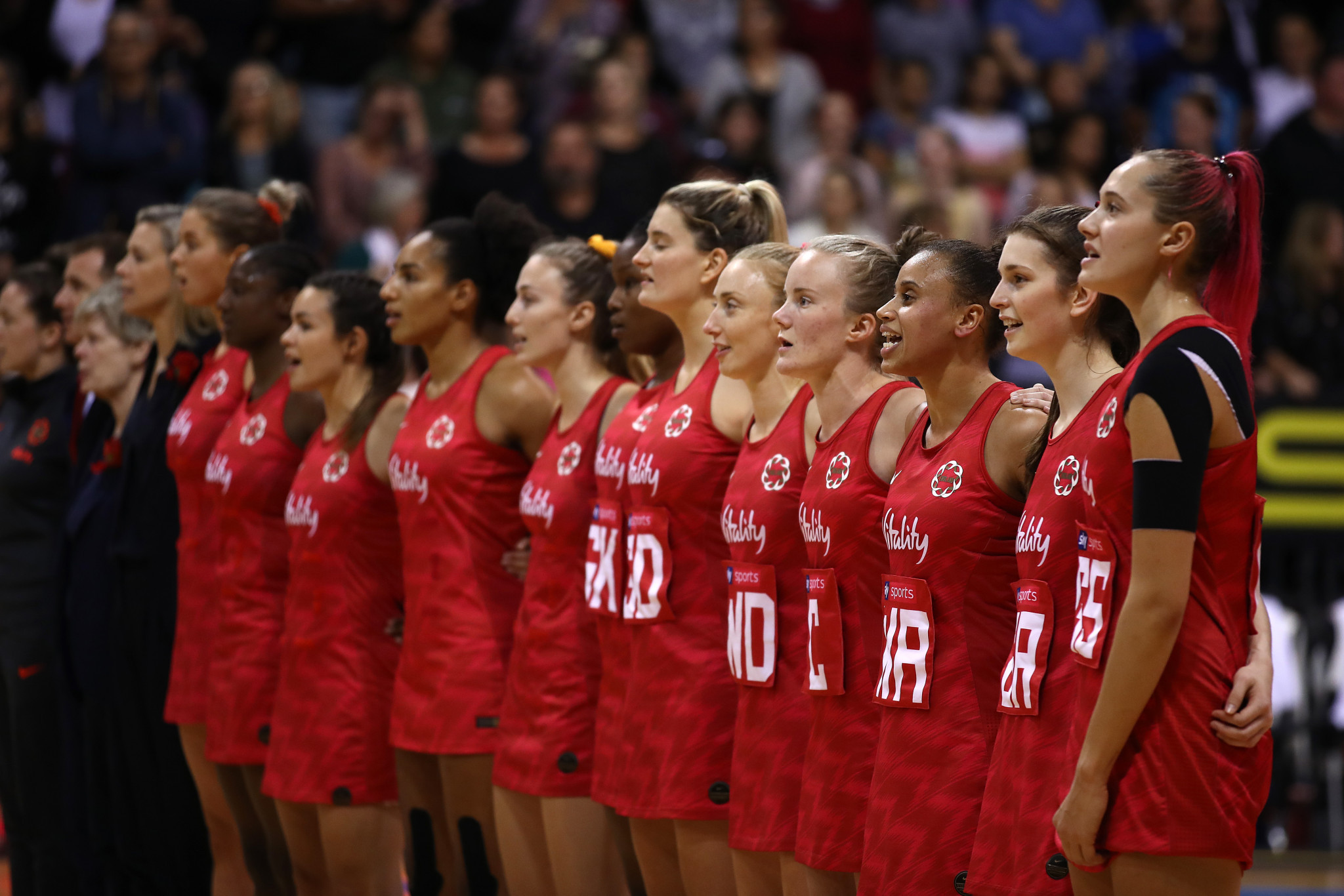 The England netball team are set to face replacement opposition this month ©Getty Images