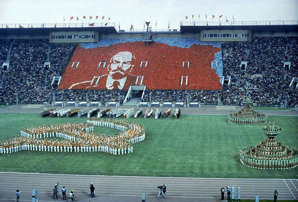The Soviet Union's human rights record came under fire before Moscow hosted the 1980 Olympics ©Getty Images