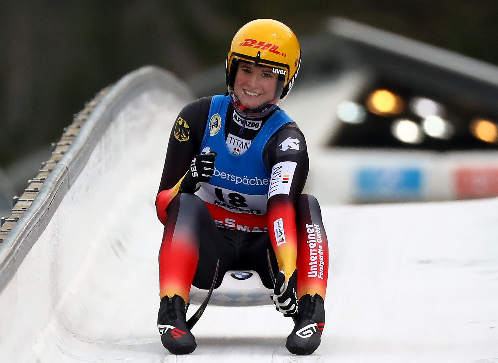 Natalie Geisenberger secured the 50th World Cup win of her career ©Getty Images
