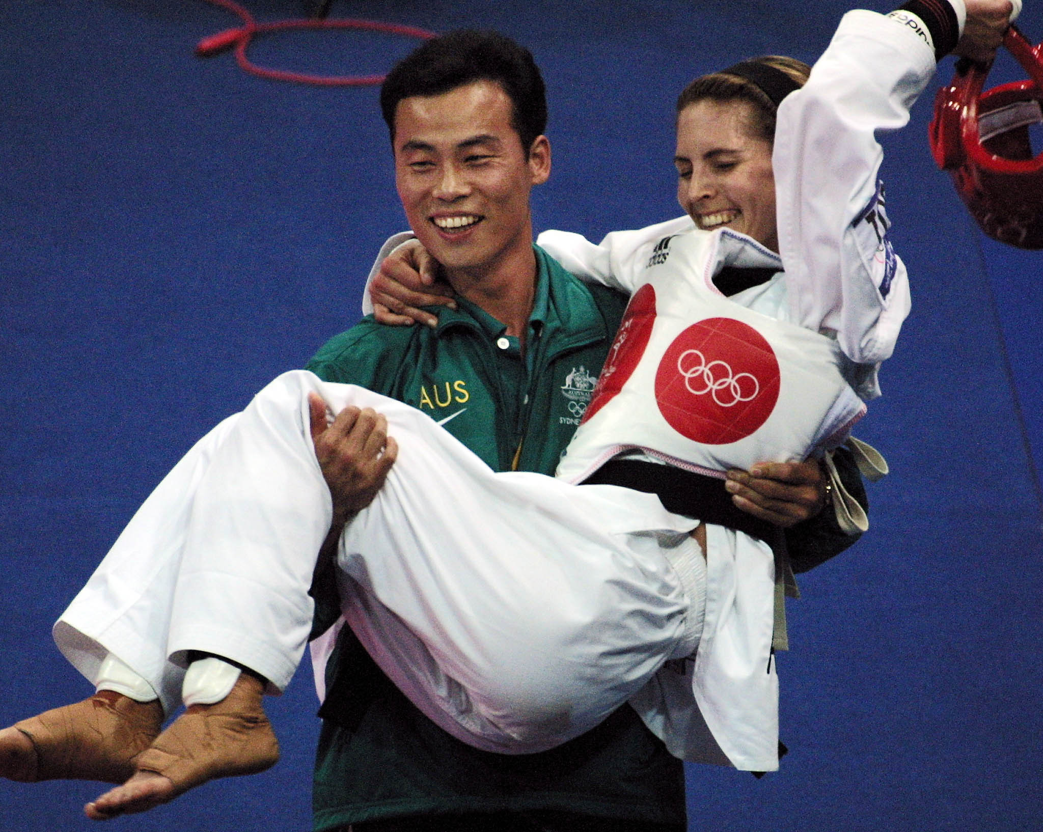 Lauren Burns was the last Australian to win gold in taekwondo following her success at Sydney 2000 ©Getty Images