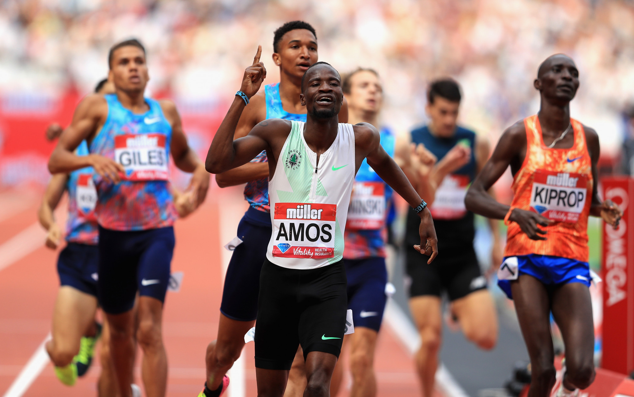 Nijel Amos, a silver medallist in the men's 800 metres at London 2012, will hope to win another medal for his country at Tokyo 2020 ©Getty Images