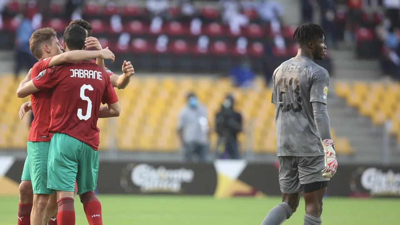 Yahya Jabrane's twice taken penalty proved the winner for African Nations Championship holders Morocco in their opening group game against Togo ©CAF