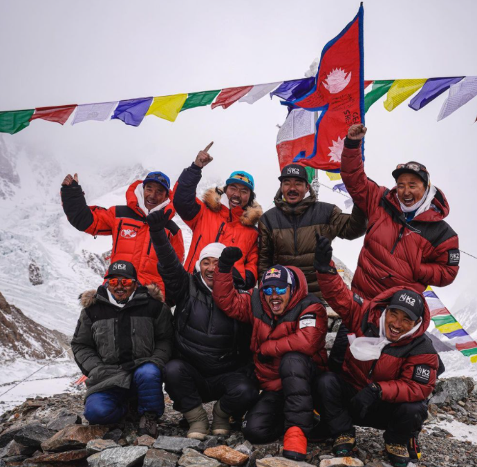 UIAA congratulates Nepali climbers on first successful winter ascent of K2