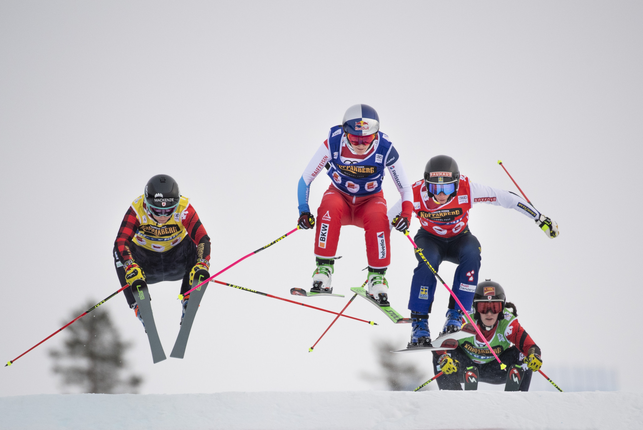 Ski cross competition is set to take place on the final day of the World Championships ©Getty Images