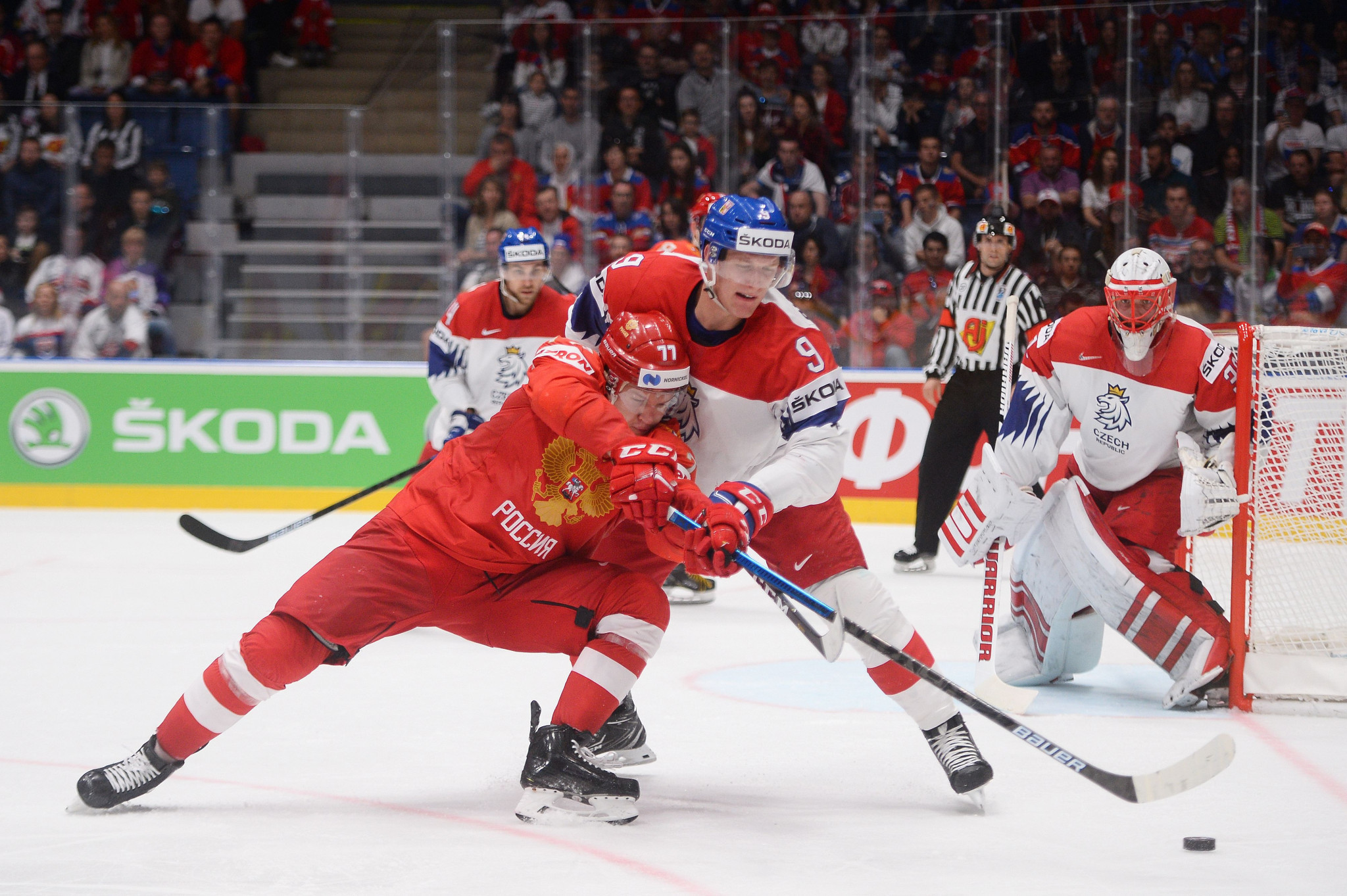 Sponsors such as Skoda had threatened to withdraw from the IIHF Men's World Championship if it remained in Belarus ©Getty Images