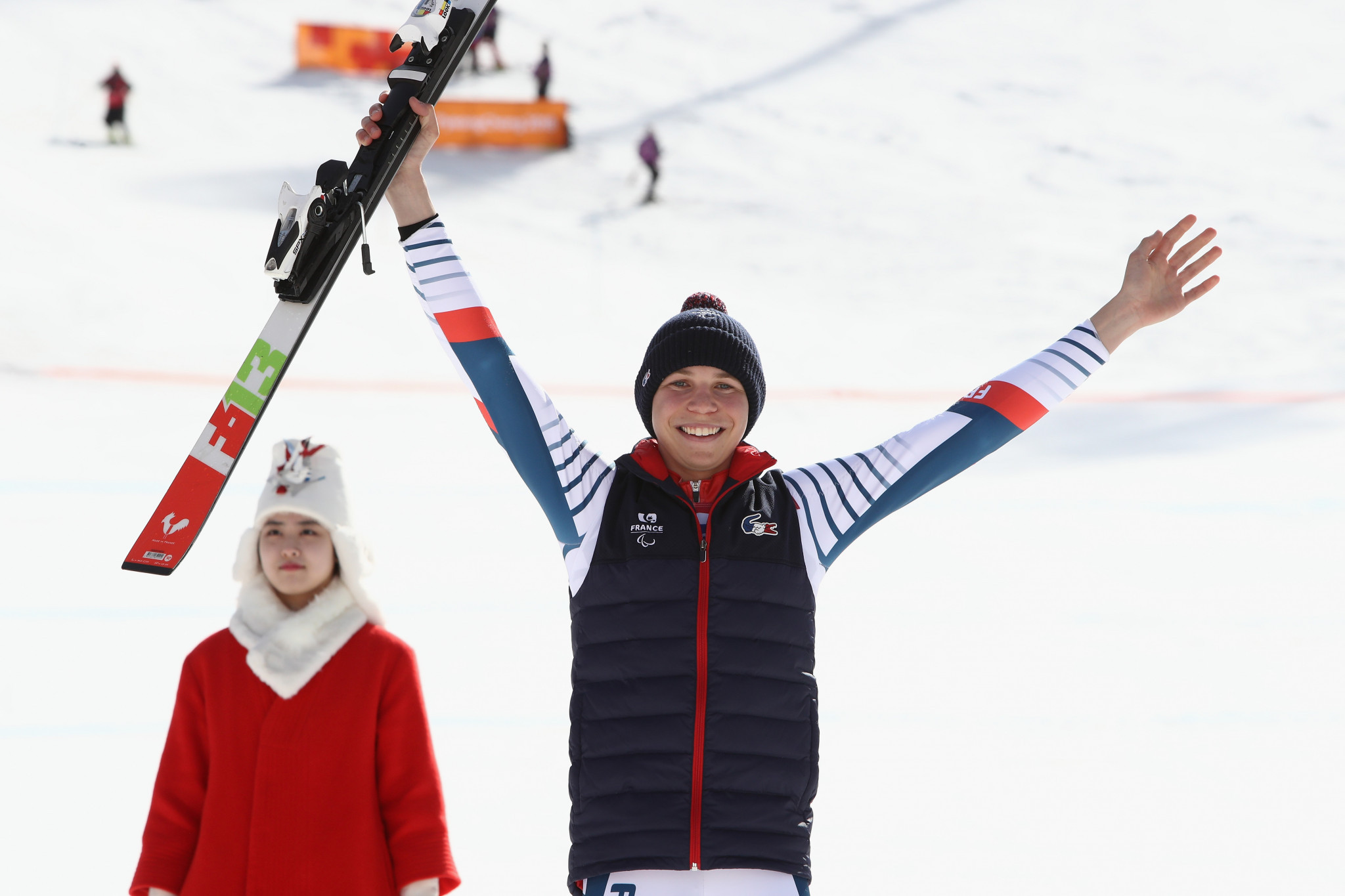 Arthur Bauchet won the men's standing giant slalom in Veysonnaz ©Getty Images