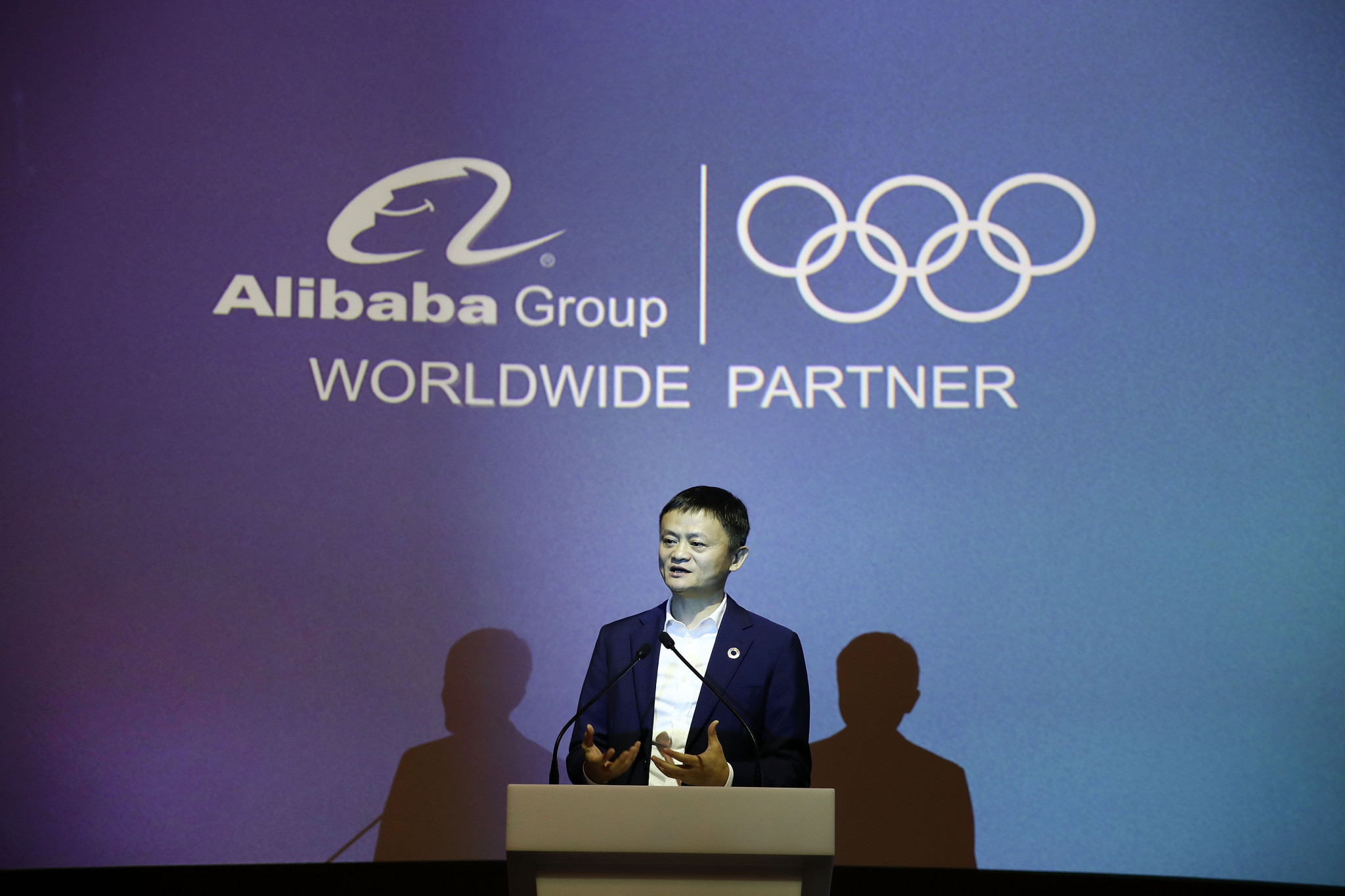 With its digital expertise and cloud technology, Alibaba is arguably the IOC's most important sponsor ©Getty Images