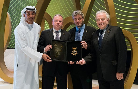 IJF refugee programme honoured at Sheikh Mohammed Bin Rashid Al-Maktoum Creative Sports Awards