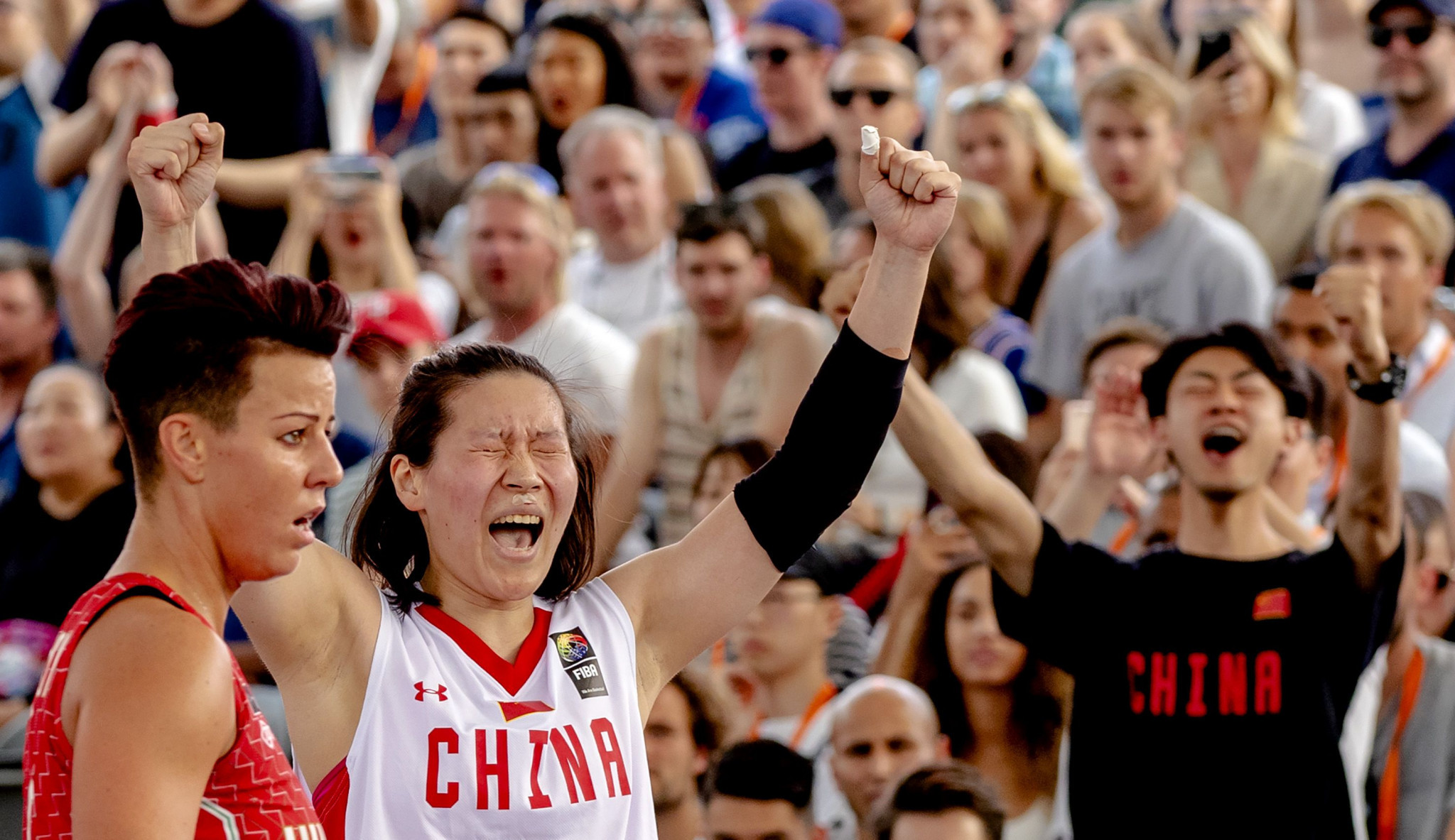 China are the reigning women's FIBA 3x3 World Cup champions ©Getty Images