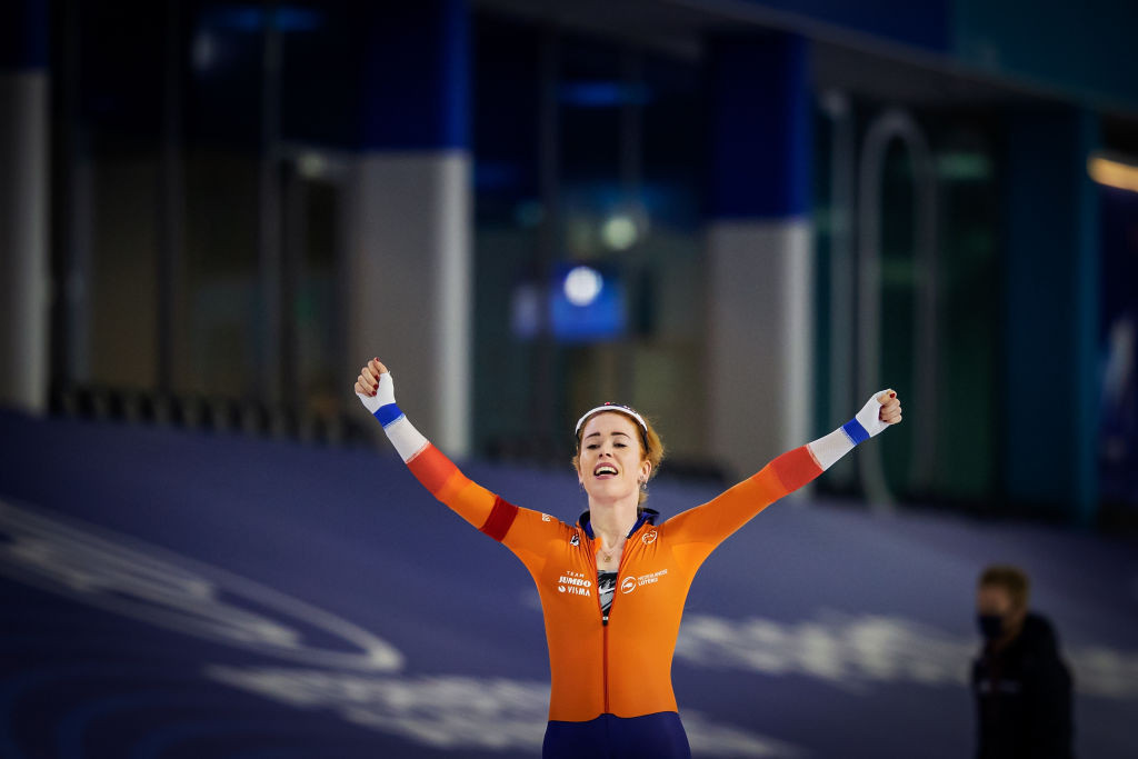 Antoinette De Jong is set to compete at the ISU Speed Skating World Cup in Heerenveen ©Getty Images