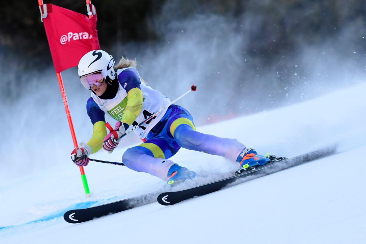 Aarsjoe earns second successive gold at World Para Alpine Skiing World Cup in Veysonnaz