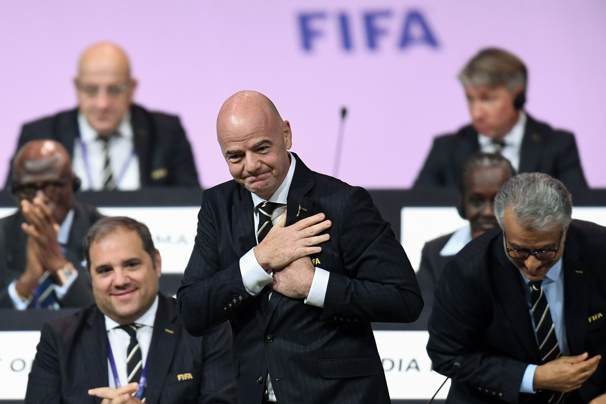 Corinne Blatter Andenmatten has hit out at FIFA President Gianni Infantino ©Getty Images
