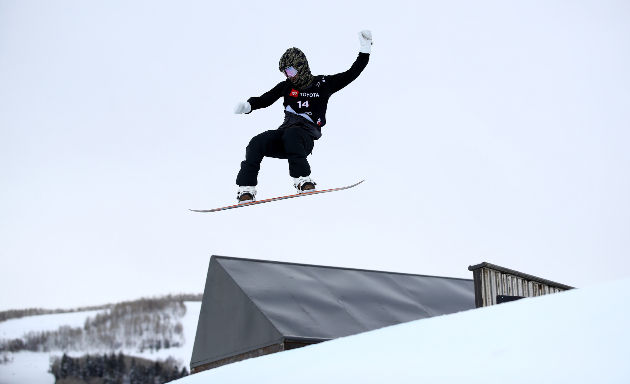 Niklas Mattsson had a day to remember as he won his first slopestyle World Cup in Laax ©Getty Images