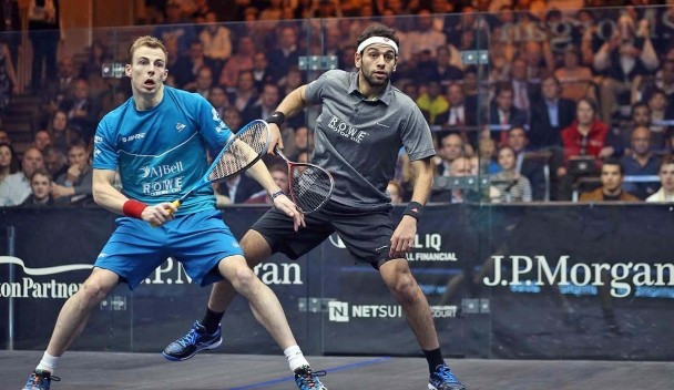 Mohamed Elshorbagy extended his unbeaten run over Nick Matthew to four matches