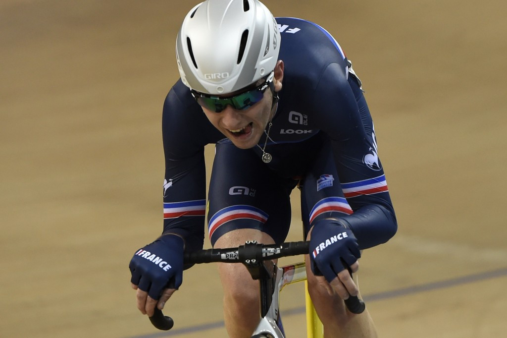 Thomas earns double gold for France on opening day of Track World Cup in Hong Kong