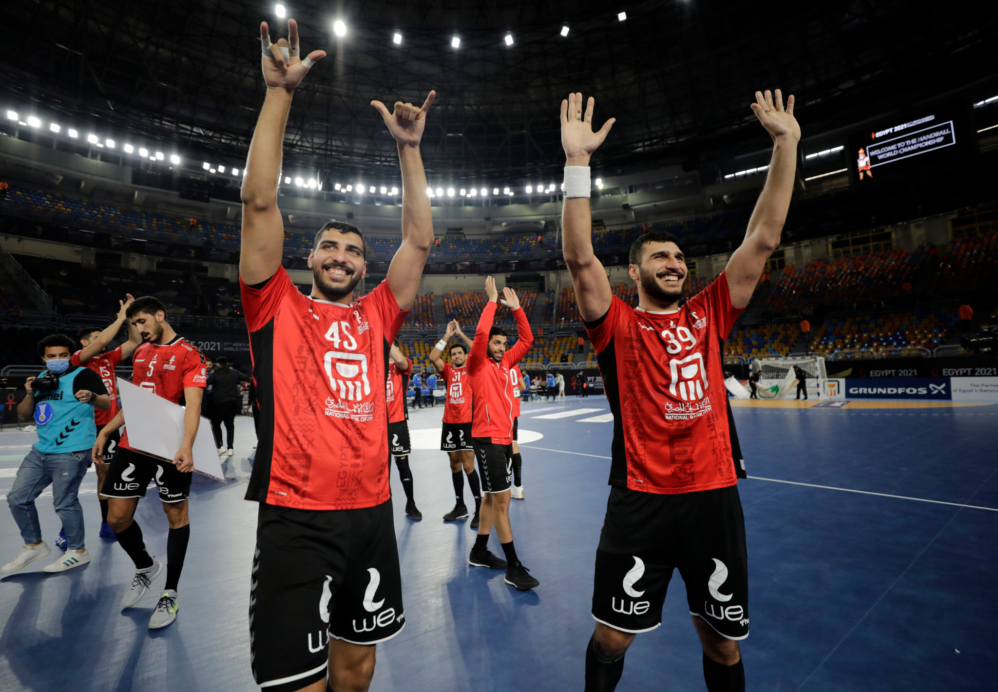 Hosts Egypt are through to the World Men’s Handball Championship quarter-finals ©Getty Images
