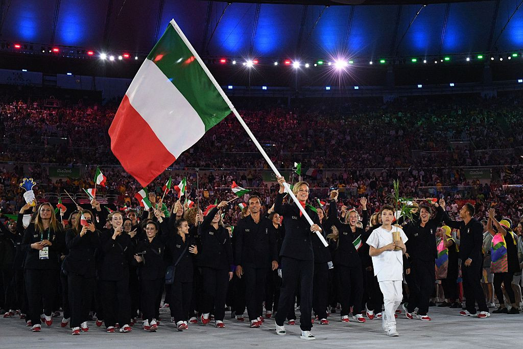 Italy is facing the possibility of its flag and anthem being banned from Tokyo 2020 ©Getty Images