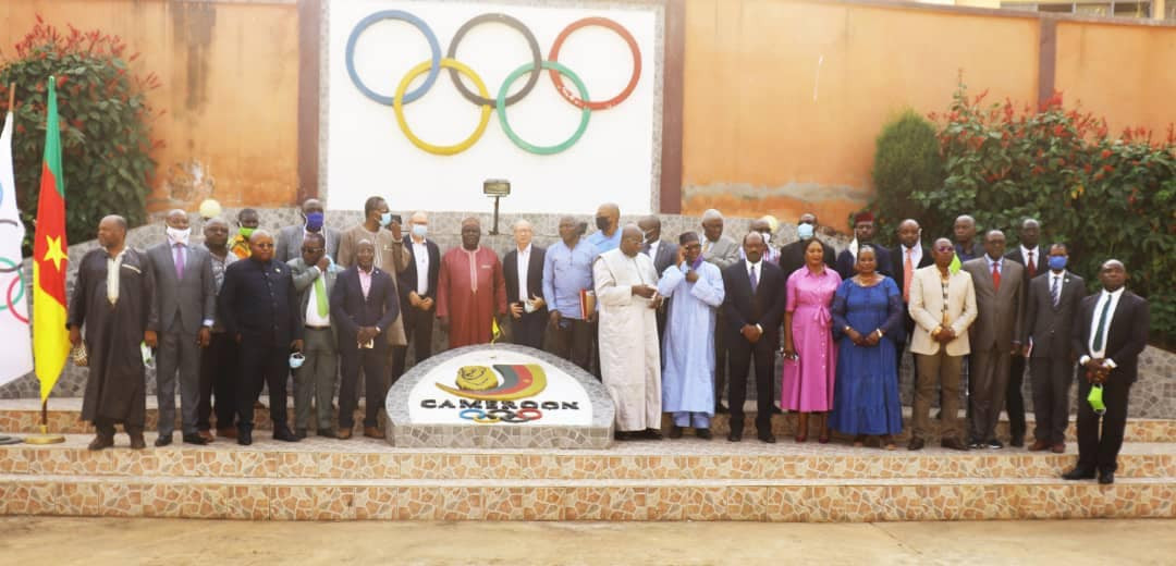 A ceremony was held at the Cameroon National Olympic and Sports Committee headquarters earlier this week ©CNOSC