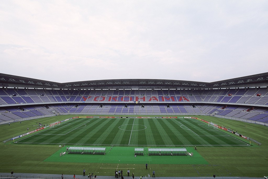 Rugby World Cup matches were moved to Yokohama International Stadium