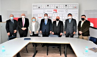 Zagreb teqball exhibition event proposed at meeting of Croatian Olympic Committee and Hungarian Ambassador
