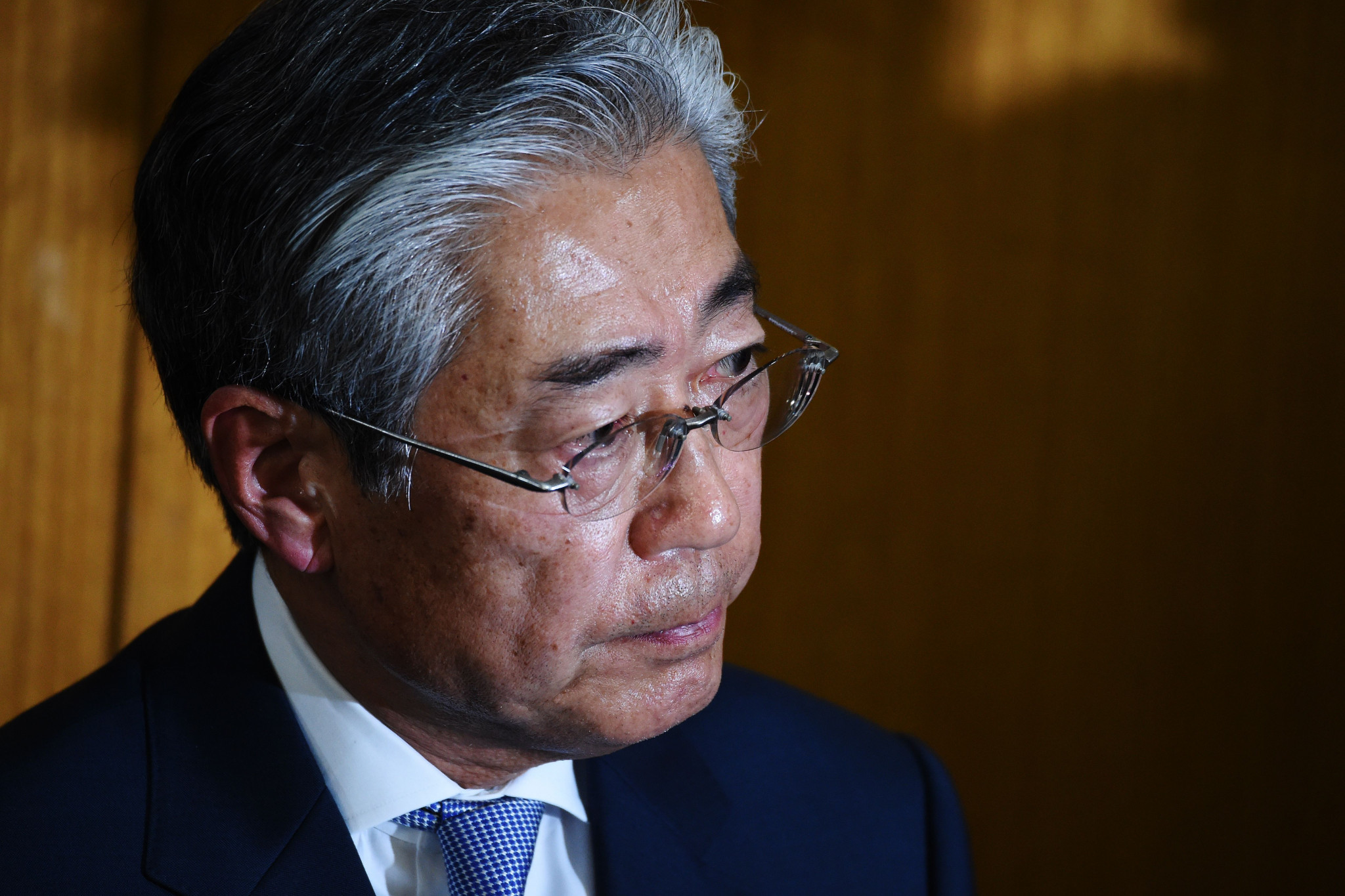 Former JOC President Tsunekazu Takeda denied being involved in selecting consultants  ©Getty Images